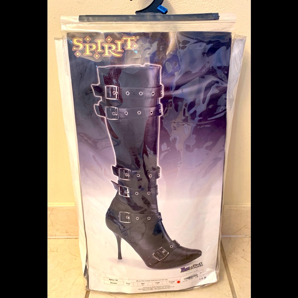 Sexy, Black Halloween Boots